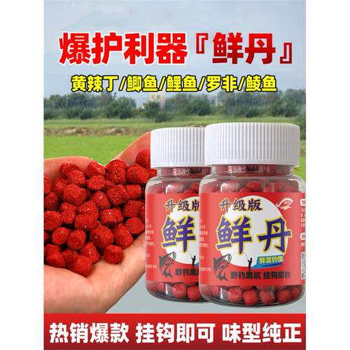 抖音爆款鲜丹懒人颗粒饵