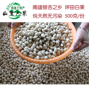 韶关南雄粤北特产正宗坪田千年老树白果中果礼盒包邮中秋送礼野生