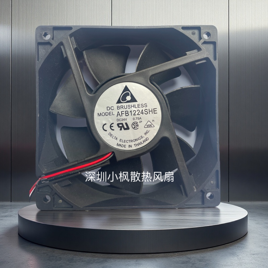 直流12V24v456789 12cm静音充电器变频器干衣交换机排气散热风扇