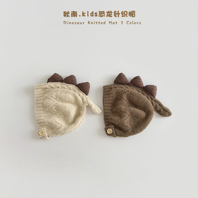 宝宝帽子冬季可爱保暖毛线帽