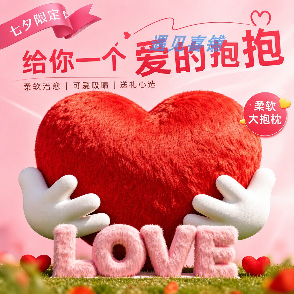 商场七夕情侣主题婚庆求婚现场