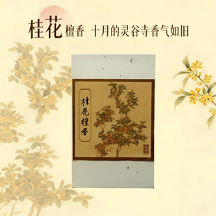 十年老店 应天府崇霖  桂花檀香香氛喷雾 高精油配方