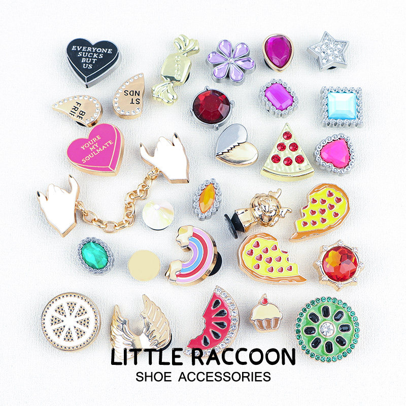 crocs洞洞鞋花配饰diy鞋扣智必星配件质感金属宝石水钻鞋面装饰品,服饰配件/皮带/帽子/围巾,鞋扣,淘宝优惠券,粉丝福利购,淘宝优惠卷