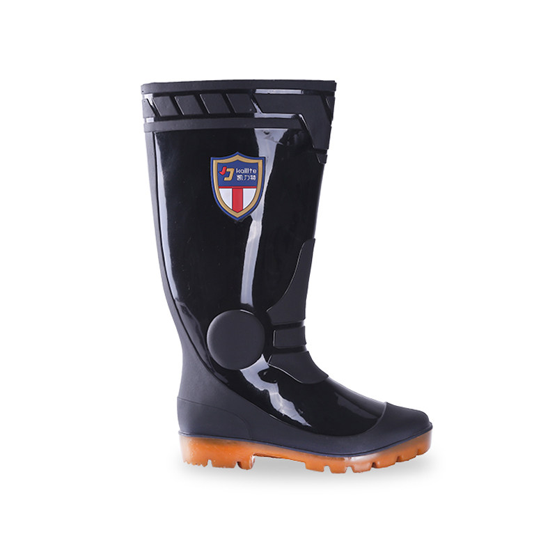 Chaussures - bottes caoutchouc homme pour hiver - semelle tendon - Ref 971295 Image 5