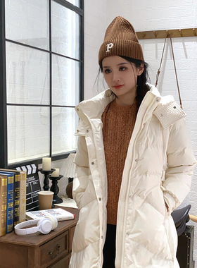 保罗彼得 专柜正品女式中长款鸭绒羽绒服 收腰显瘦 时尚LEDD76180