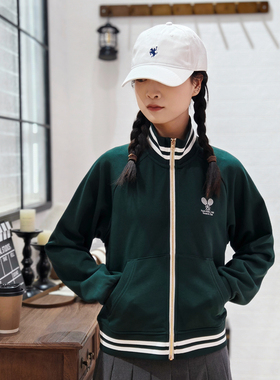 保罗彼得  春装新款女士外套 立领 简约 运动舒适百搭BWEA74020