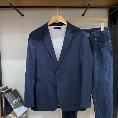 男士西装外套简约百搭休闲商务