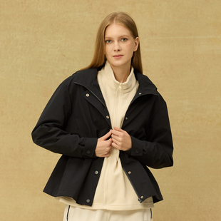 双色TK0344537 连帽女士棉服可收腰舒适保暖一款 DIV.POLO 专柜正品