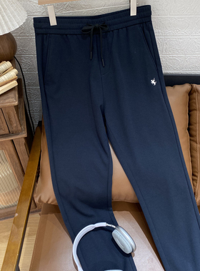 保罗彼得 春款男式休闲裤 运动裤 松紧腰 宽松舒适简约 KGEA19400