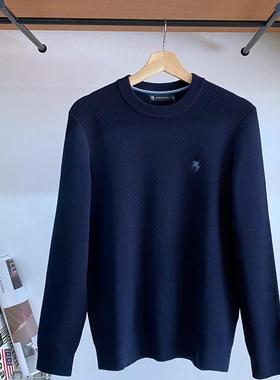 保罗彼得 男士圆领针织衫 专柜正品 长袖 休闲舒适 MLDC49220百搭