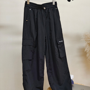 保罗彼得专柜正品女士新款工装阔腿裤可收口百搭舒适HAFBK01272
