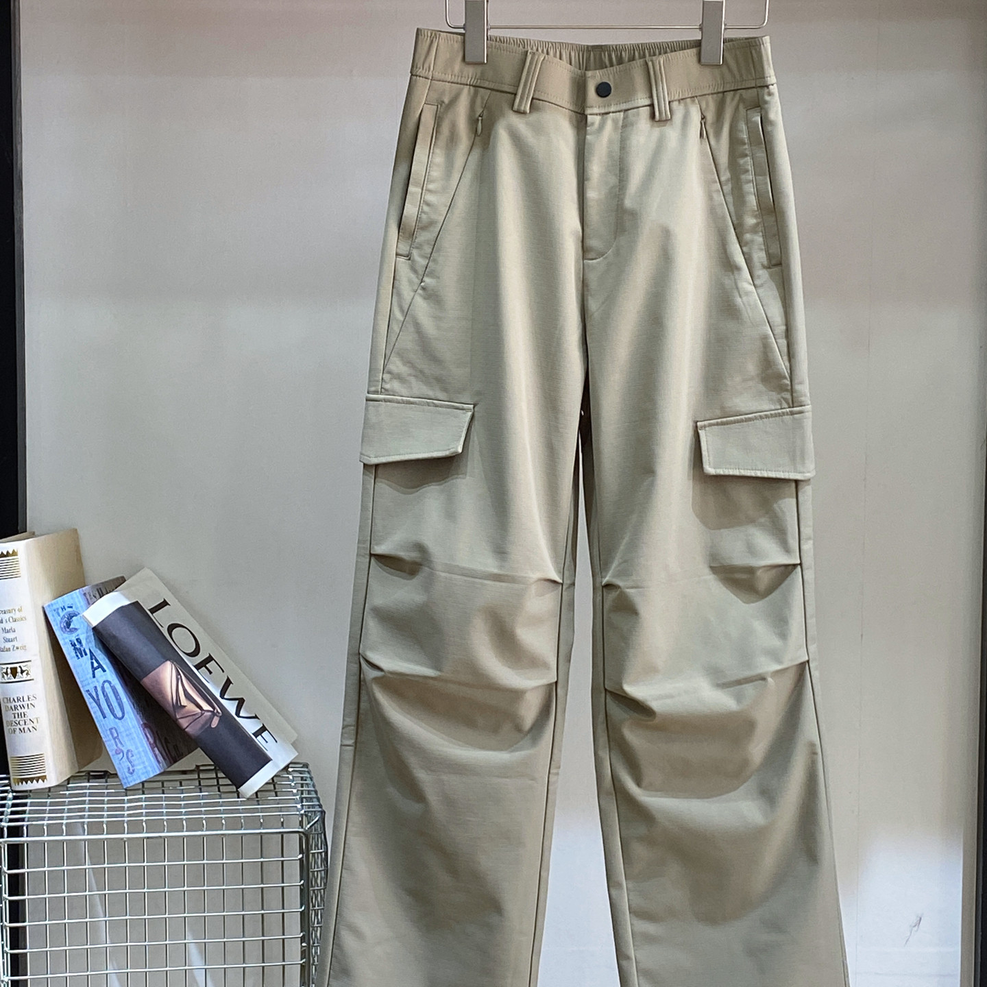 保罗彼得 专柜正品 秋新款男士宽松直筒裤大口袋工装裤PJECK00350,女装/女士精品,休闲裤,淘宝优惠券,粉丝福利购,淘宝优惠卷