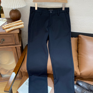加绒保暖时尚 平腰休闲裤 简约舒适KPDC99330 男式 保罗彼得专柜正品