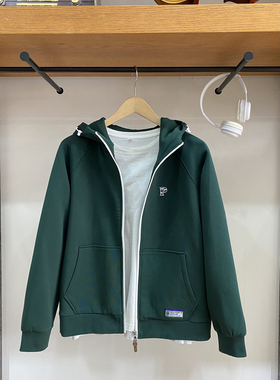 保罗彼得202春季新款 女士卫衣连帽 拉链开衫运动外套NCDA48450