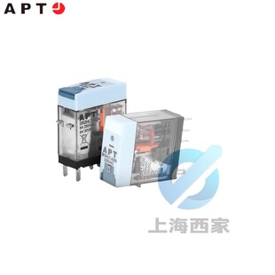 【现货】原装APT/二工220V交流带灯带测试杆继电器SR2HLT-A220