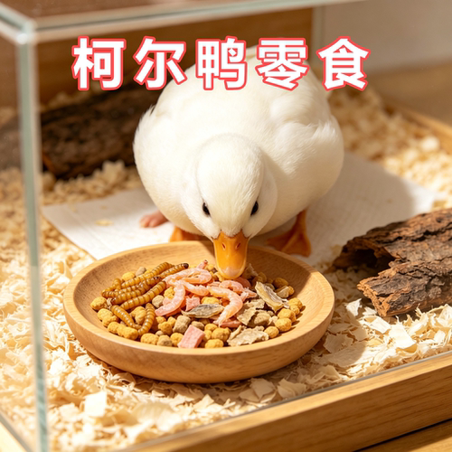 柯尔鸭专用虾干食物鱼干面包虫干食用爬宠粮食冻干宠物零食营养