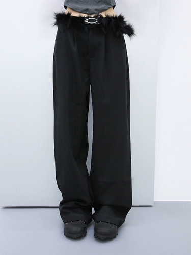 Mei 伢 Fuzzykon осень и зимняя толщина, растяжение и падение прямых наклонных линий труб