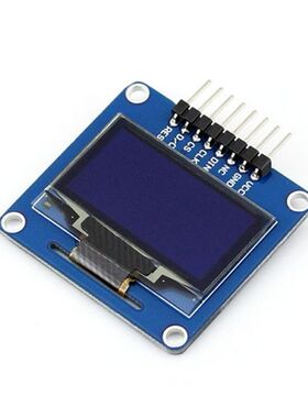 1.3inch OLED (A)树莓派SH1106 1.3寸OLED显示屏/模块 蓝色弯排针