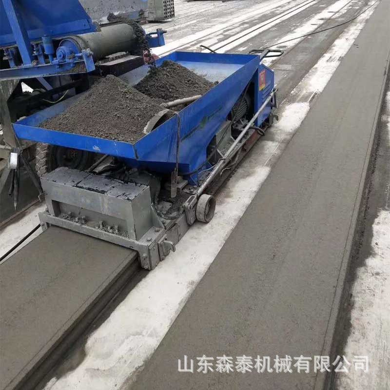 预应力隔墙板成型机  9*60轻型隔墙板机 HQJ型轻质隔墙板挤压机