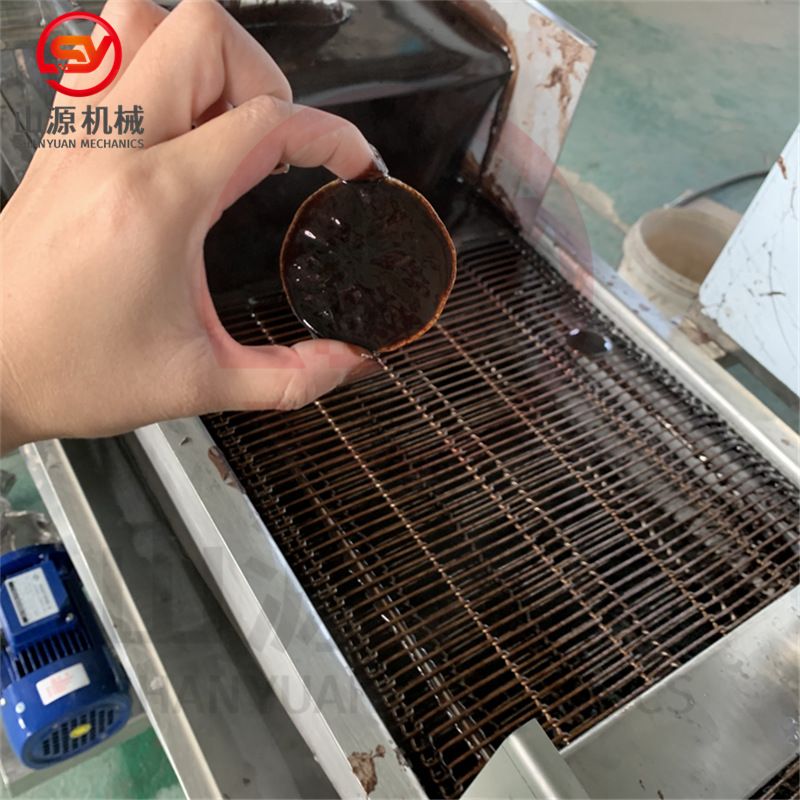 芒果干涂衣机冻干草莓淋可可脂设备冷冻香蕉片裹涂巧克力机器
