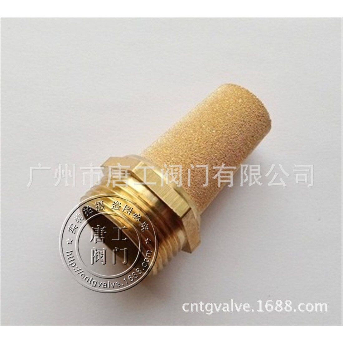 厂家直供铜消音器,FXS 2a-L 25;接口:G1(M),烟台气动消声器