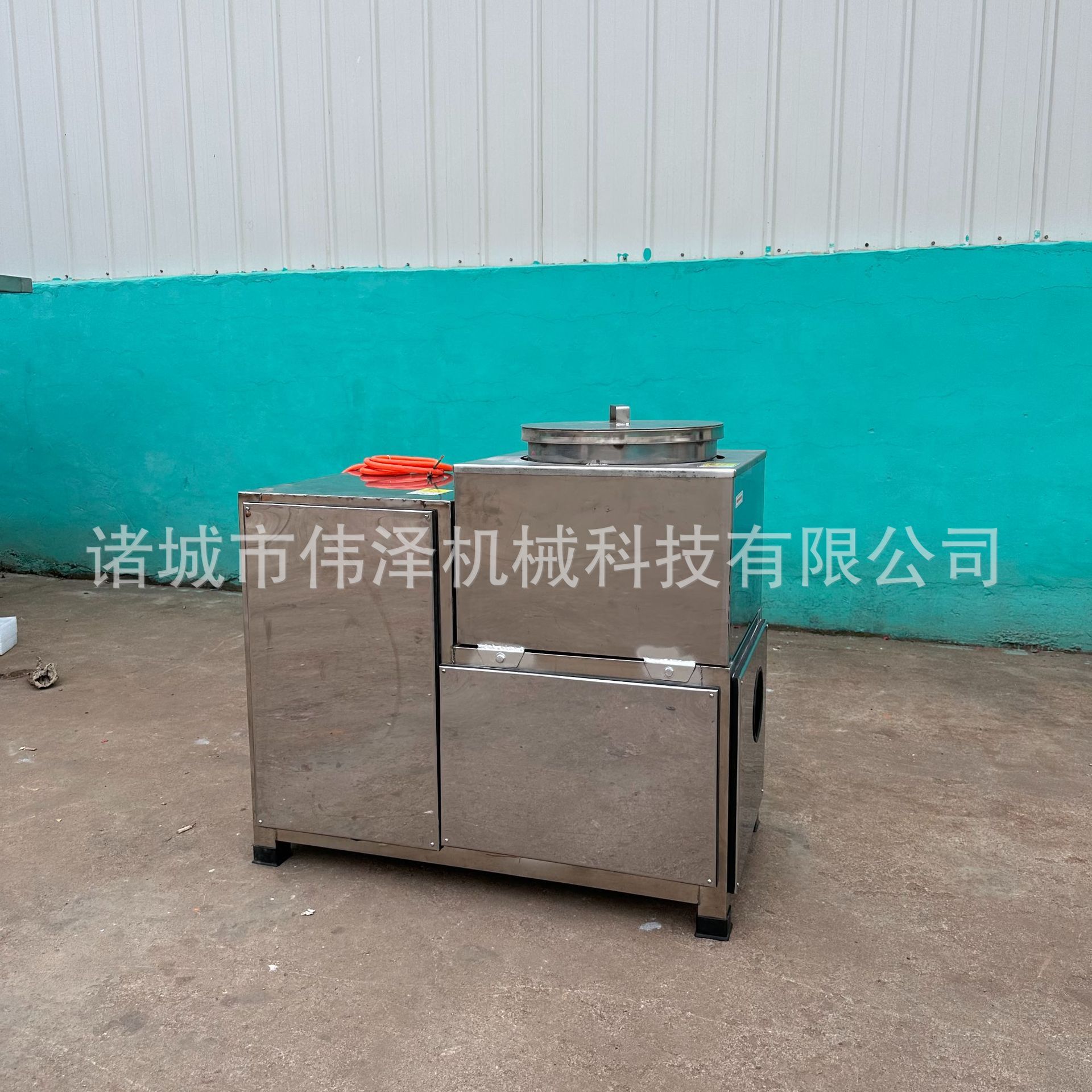 鸡脯丸子肉泥打浆机 增加肉丸弹性 高速红肠打浆机 伟泽生产