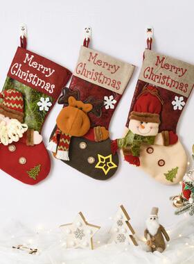 Christmas decorations Large Christmas socks gift bags圣诞袋