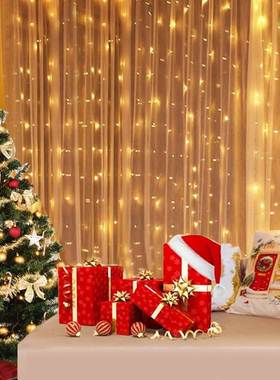 8 Modes USB LED Garland Curtain Lights Christmas Lights Chri