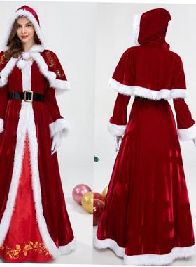 Christmas costume Queen party cosplay costume Little Red Cap