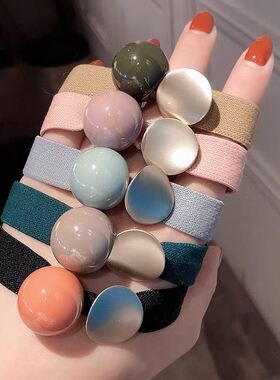 Head rope rubber band hair accessories knot headdress female