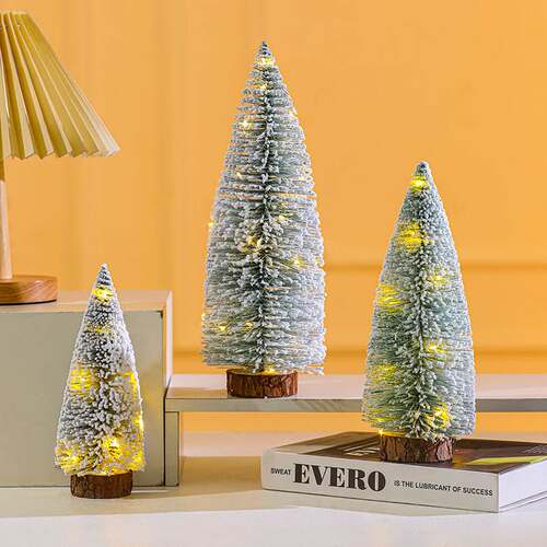 Christmas sticky mini Christmas tree tabletop decoration