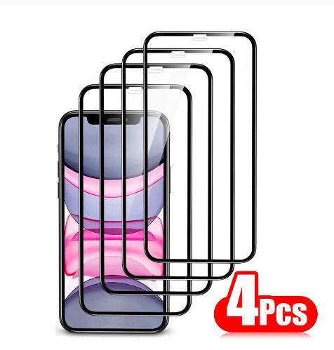Full Cover Protective tempered Glass iPhone14 13 12 Pro Max