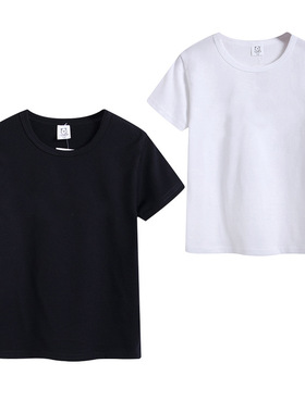 Girls Boy Baby t Shirt Kids Clothes Tops White Boys Children