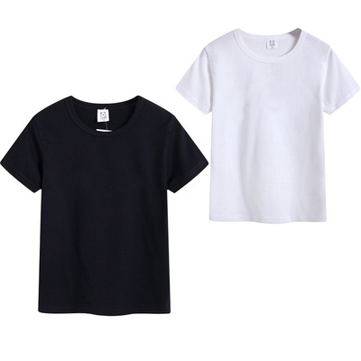 Girls Boy Baby t Shirt Kids Clothes Tops White Boys Children