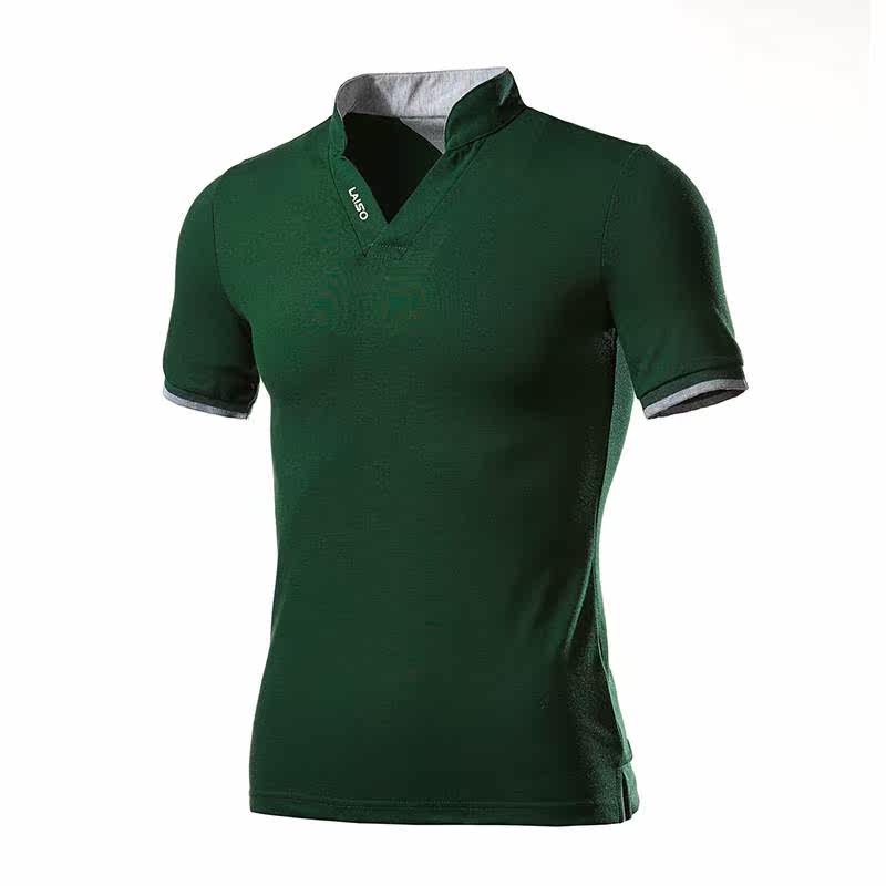 tshirts for men summer tops 立领短袖男 polo衫 polo shirts图片