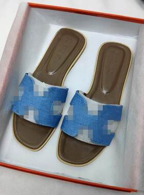 Fashion Flat Slippers Women Summer Beach Shoes Girls Size 42