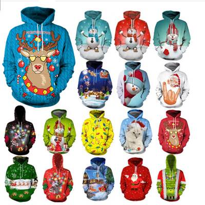 2023 Fashion Ugly Christmas Sweater Women Christmas Sweater