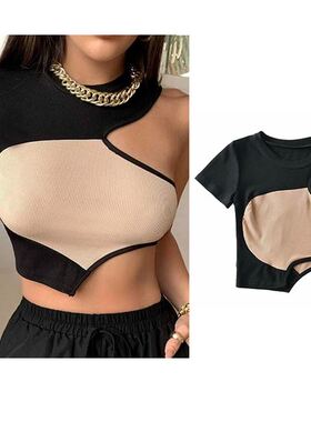 Black Corset Top Sexy Gothic Clothes Spaghetti Strap Crop To