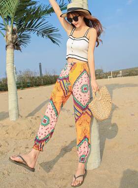 Women's lantern pants Summer thin mosquito repellent pan
