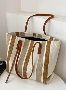 New Beach Tote Bag Fashion Women Canvas Summer Large Capaci