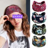 Yoga absorbent Sports Bohemian Hairband Sweat headband women