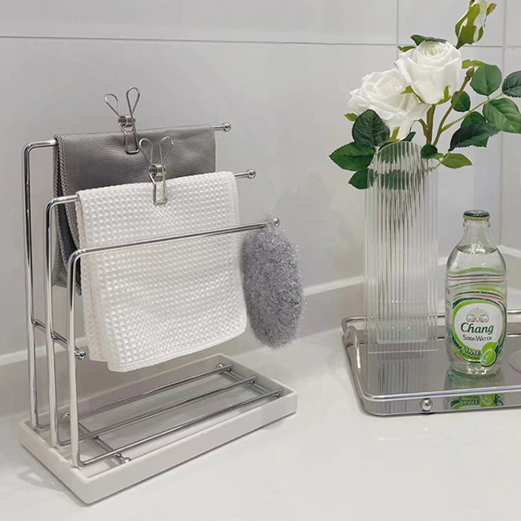 沥水抹布架厨房用品置物
