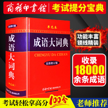 正版2020新成语大词典成语大全单色本商务印书馆最新修订版精32开初高中小学生成人工具书现代汉语词典大全字典辞典鉴赏搭新华字典