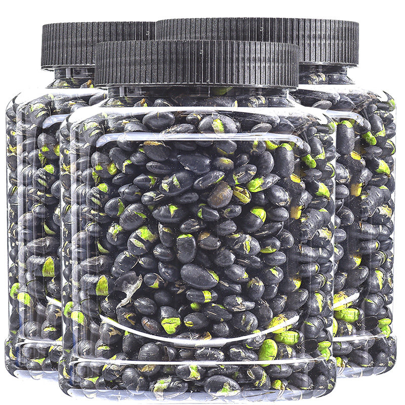 炒黑豆熟即食豆子干炒原味香酥黄豆孕妇零食休闲食品五谷杂粮小吃