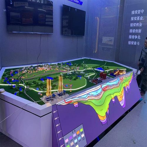 沙盘模型智能农业场景地形地貌