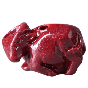 辰世朱砂十二生肖散件手链配饰牛年红色手串DIY手饰品