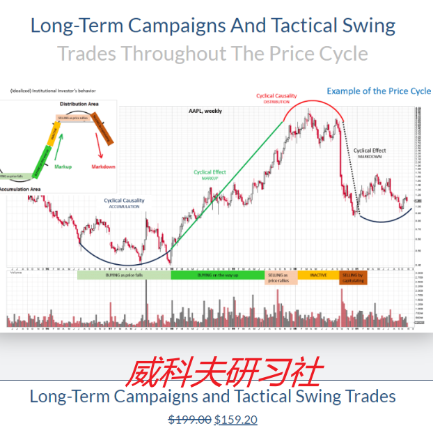 Wyckoff analytics-长期活动以及整个价格周期中的战术波动交易