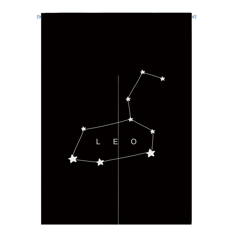 十二星座ins风宿舍隔断帘定制