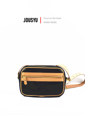 手工植鞣牛皮斜挎包邮差包单肩包机车包JOUSYU秋实余复古简约质感