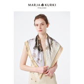 MARJAKURKI玛丽亚古琦真丝大方巾丝巾围巾披肩女外搭妈妈女友礼物